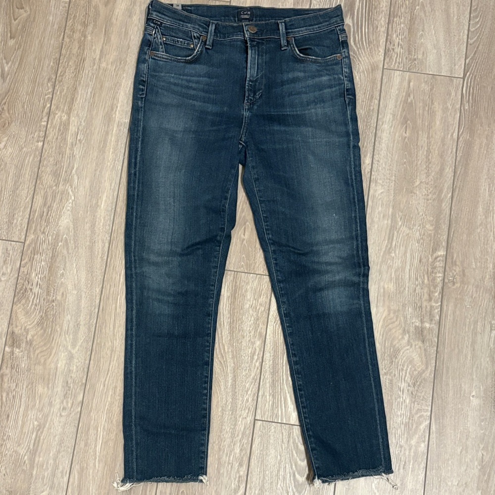 Citizens Of Humanity Dark Blue Ankle Jeans